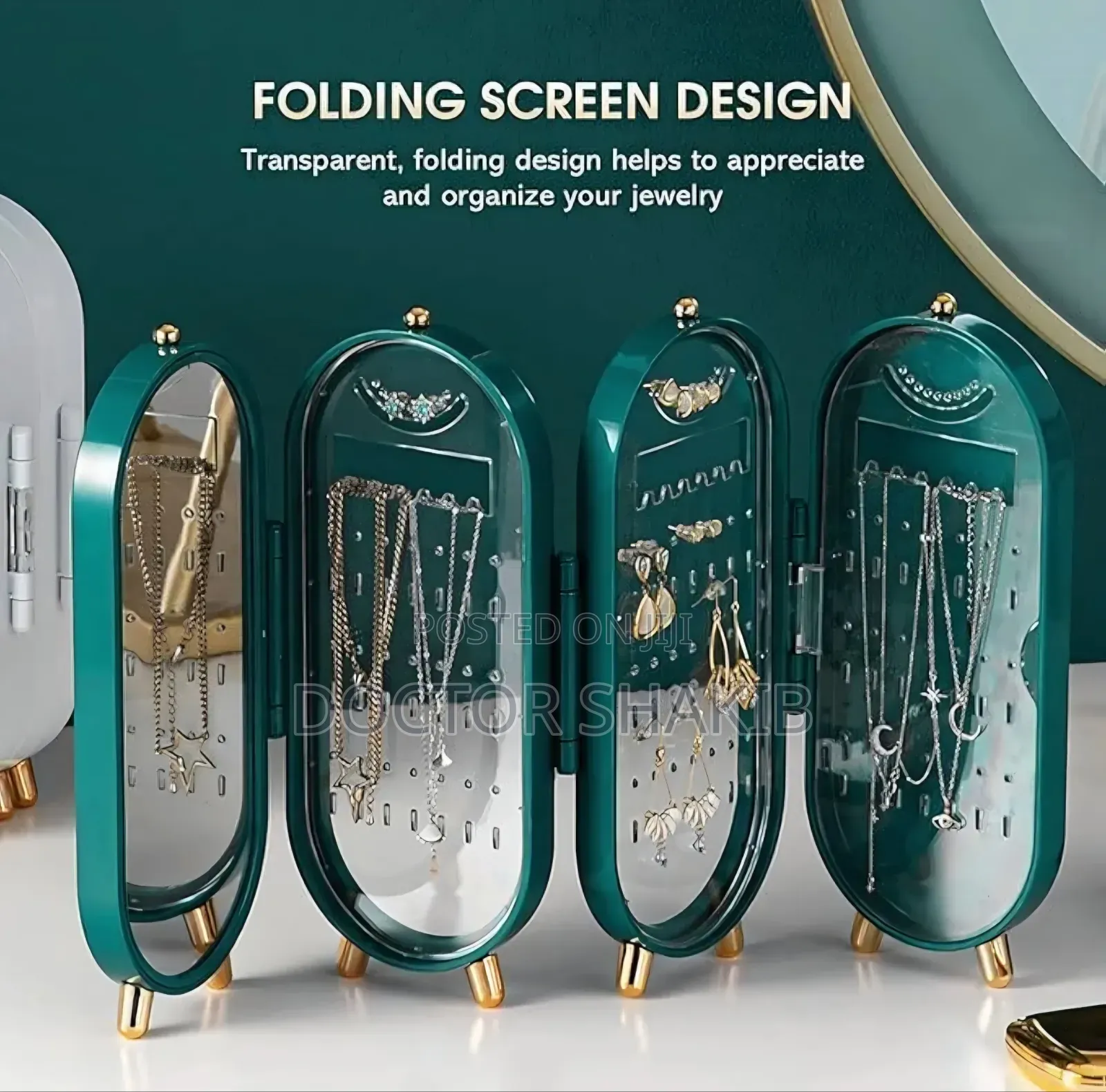 Foldable Jewelry Organizer