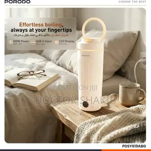 Porodo 600ml Flora Smart Portable Kettle