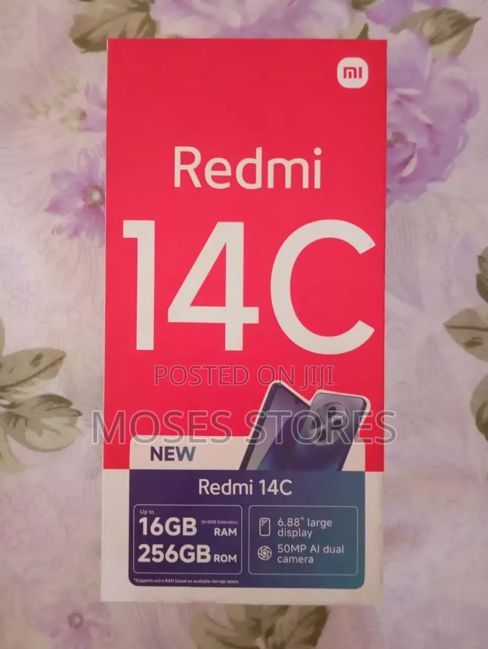 New Xiaomi Redmi 14C 256 GB Black