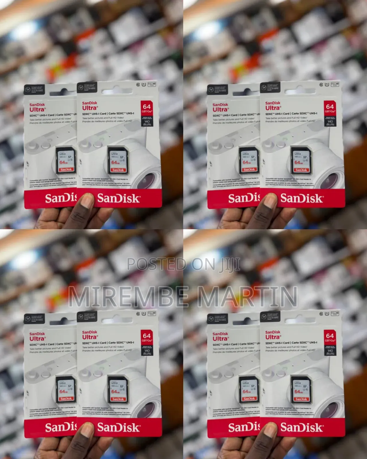 SanDisk Ultra 64GB SDXC UHS-I Memory Card