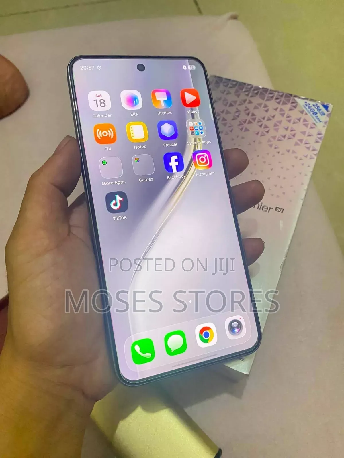 New Tecno Camon 40 Premier 5G 256 GB Gray