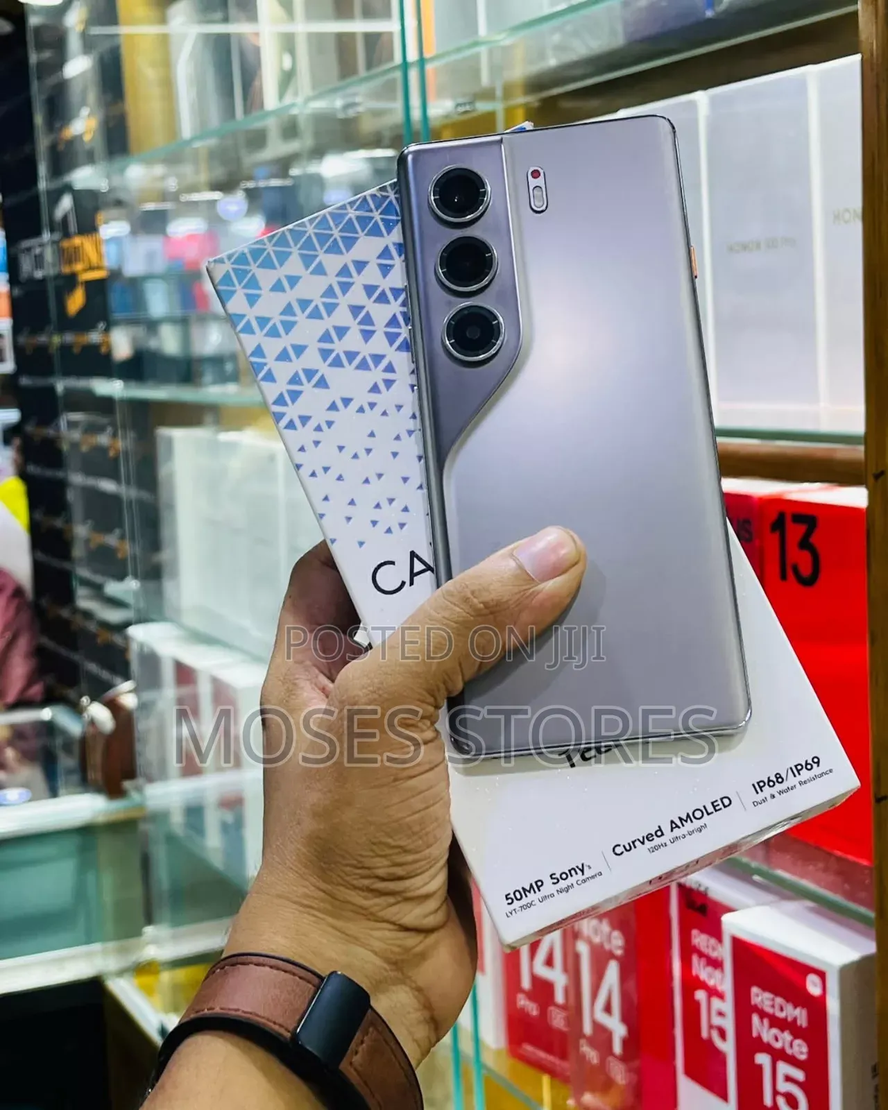 New Tecno Camon 40 Pro 4G 256 GB Black