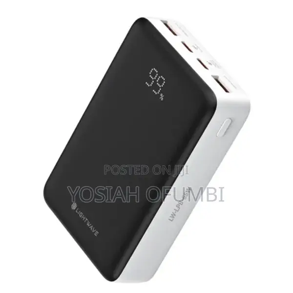 Lightwave 20000MaH Laptop Power Bank ( LW-LPB-65W)