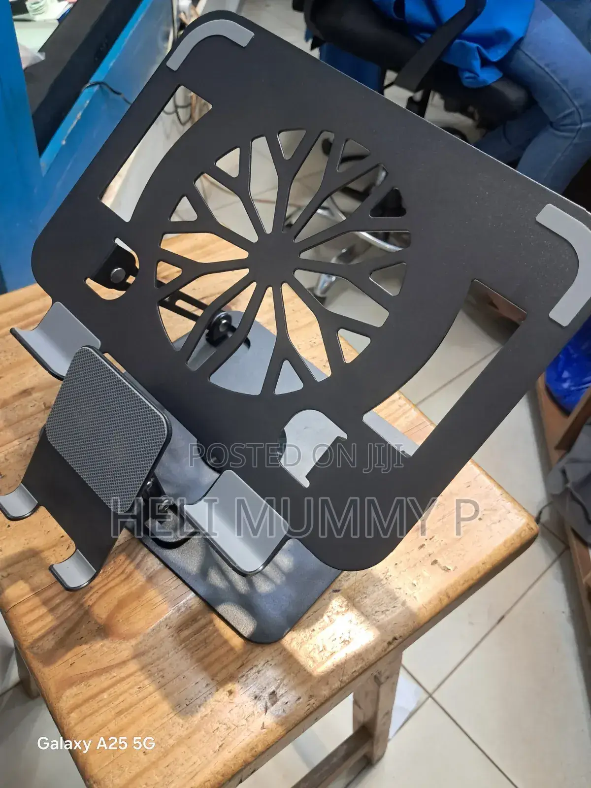 Laptop Stand With Phone Holder
