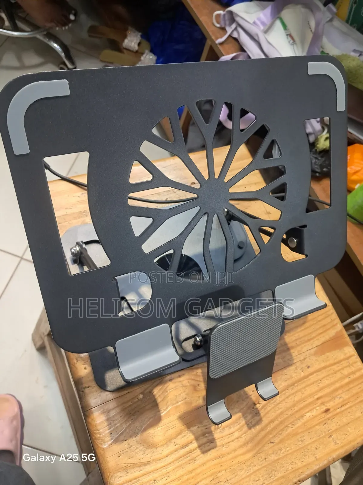 Laptop Stand With Phone Holder