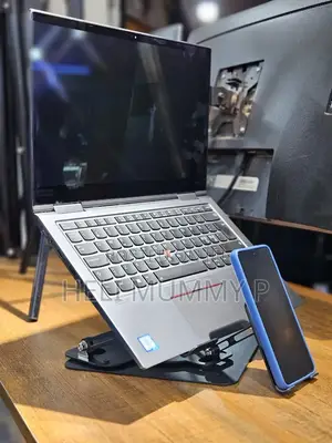 Laptop Stand With Phone Holder