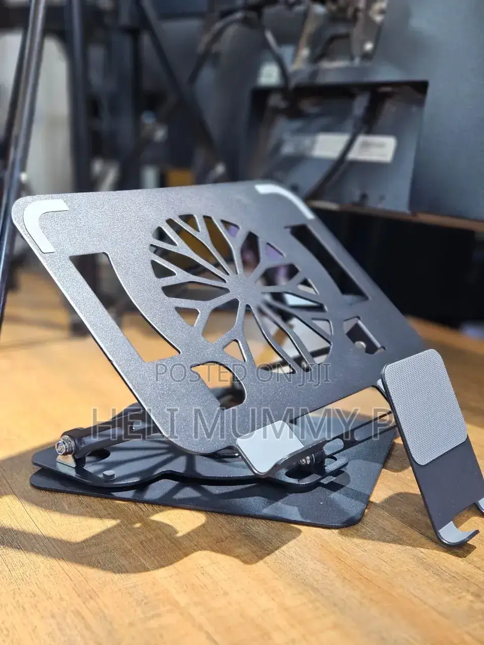 Laptop Stand With Phone Holder