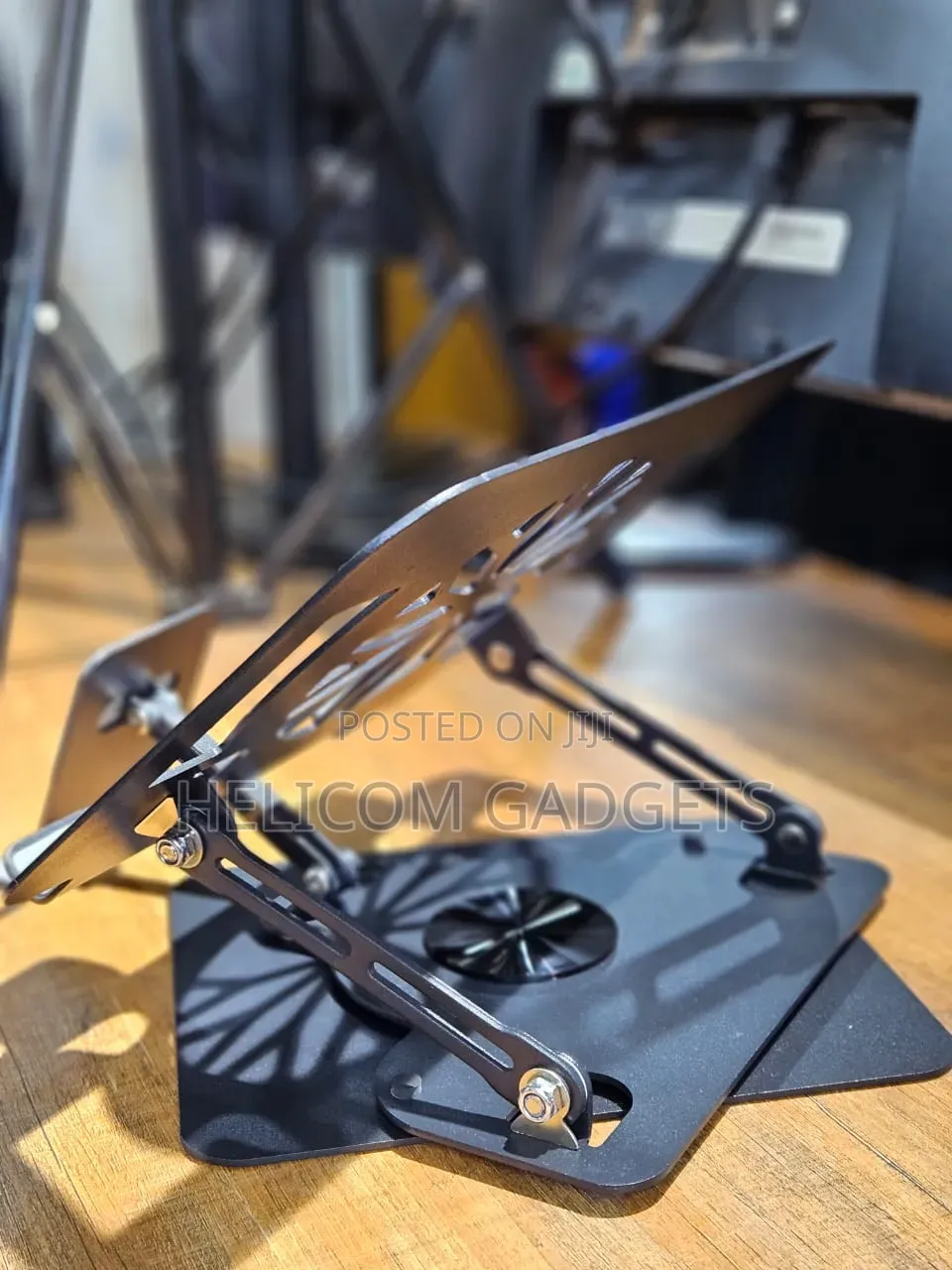 Laptop Stand With Phone Holder