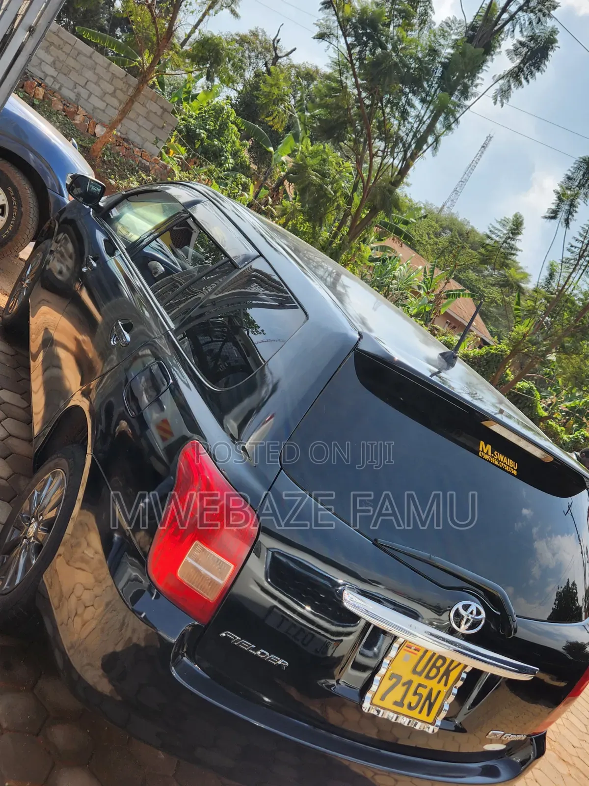 Toyota Corolla Fielder 2008 Black