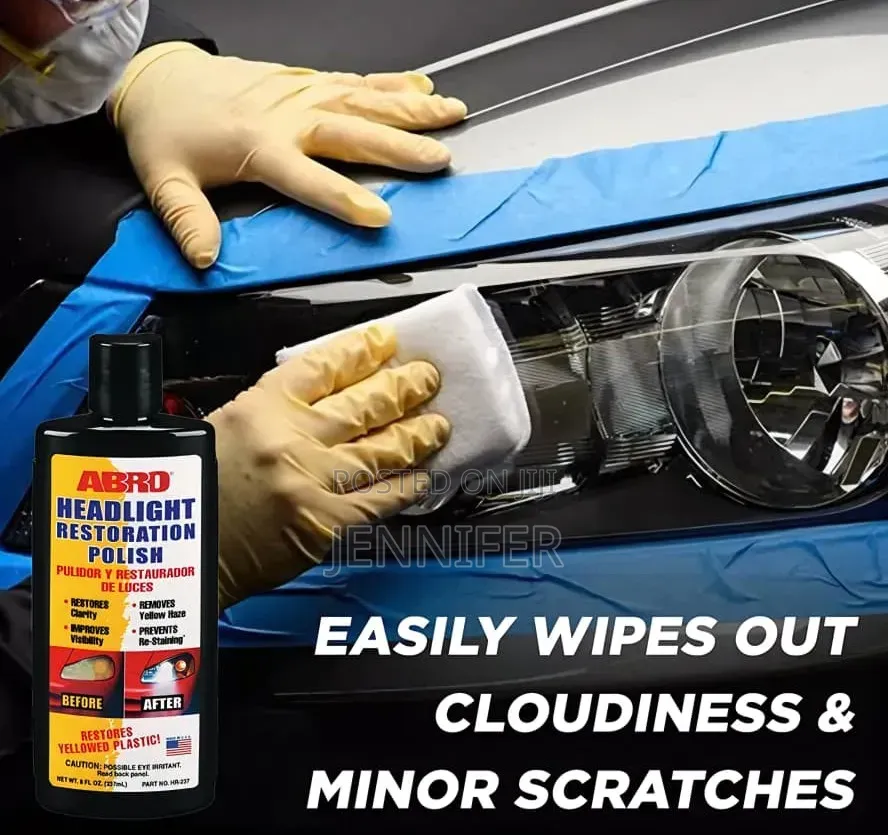 ABRO Headlight Restoration Polish