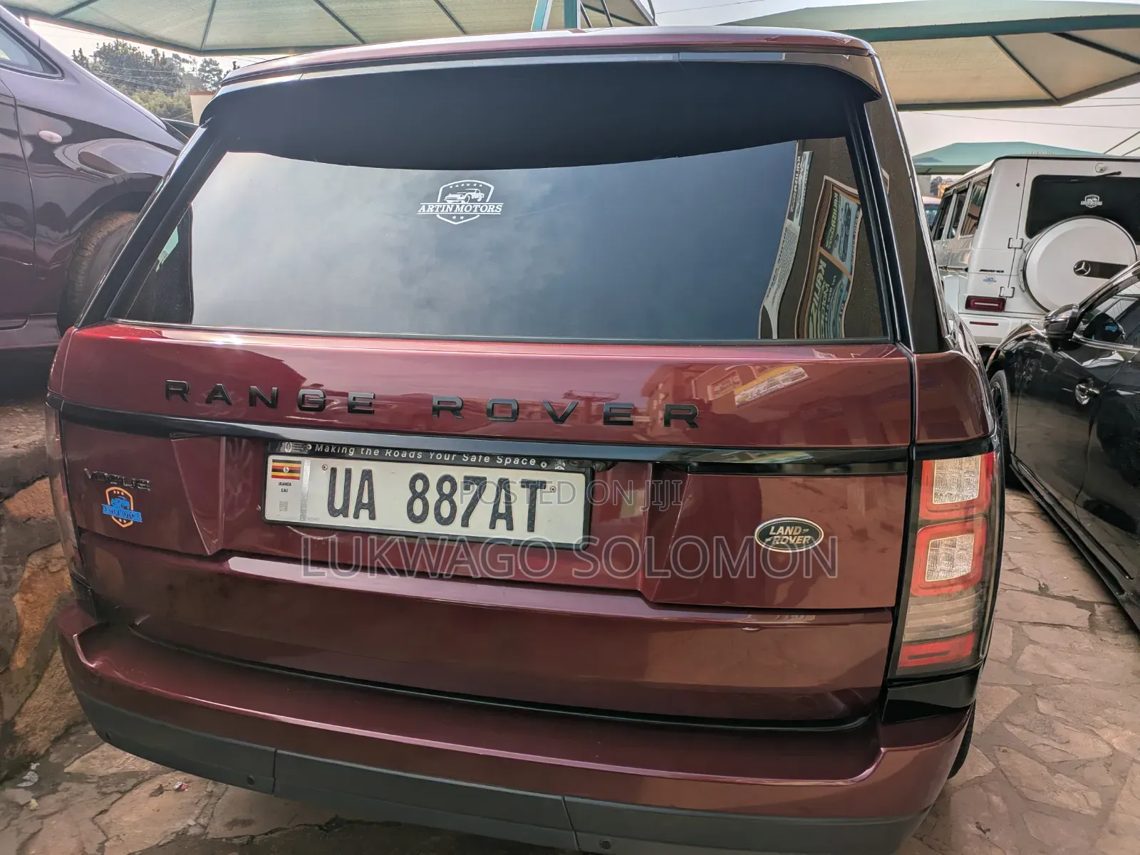 Land Rover Range Rover Vogue 2015 Maroon