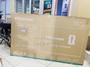 HISENSE 75 Inches Authentic UHD Smart TVs