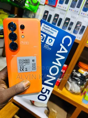 New Tecno Camon 50 256 GB Orange