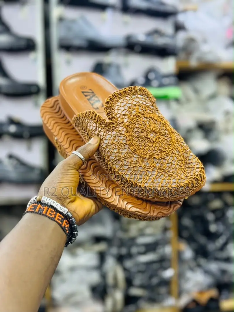 Slip-on Espadrille Slides