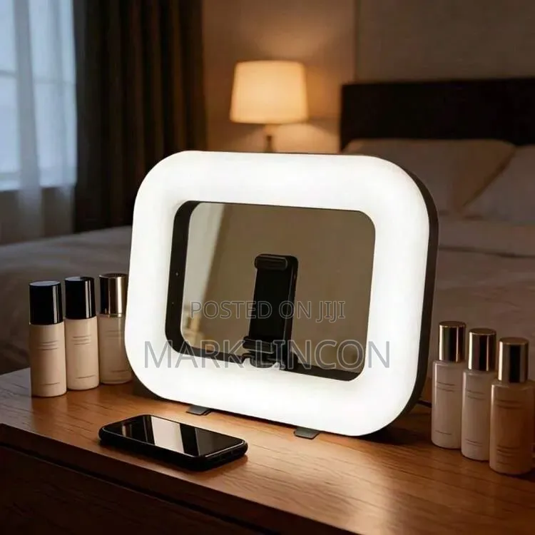E-30 Portable Rechargeable LED Ring Light Video Rig