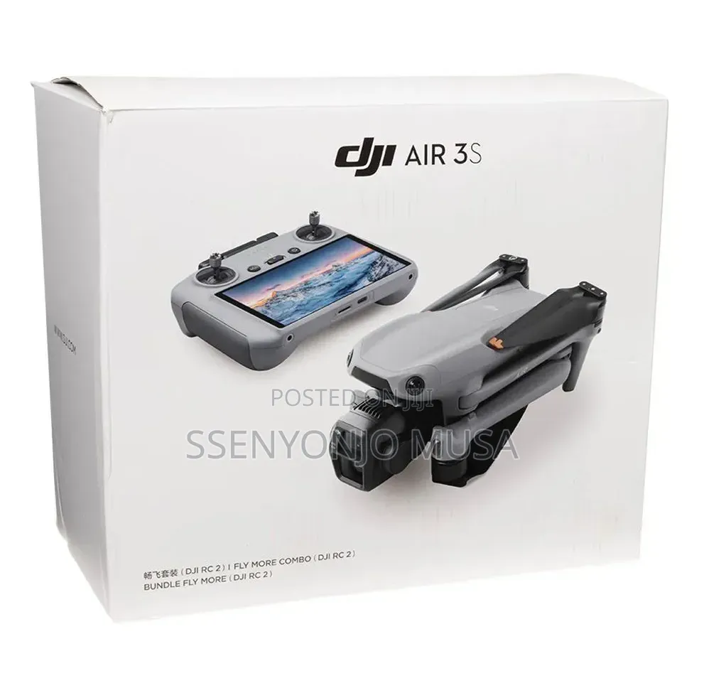 DJI Air 3S Fly More Combo Drone With DJI RC 2 Controller – Camera.