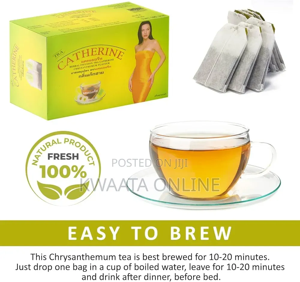Catherine Slimming Tea Bag Pure Natural Detox Weight Control (1 Sachet