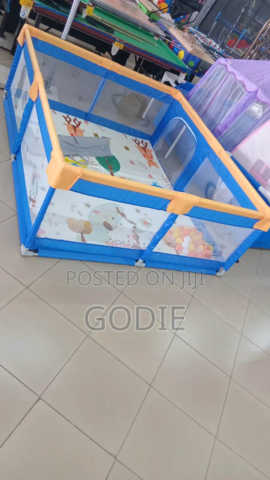 180x150cm High-Quality Baby Playpen