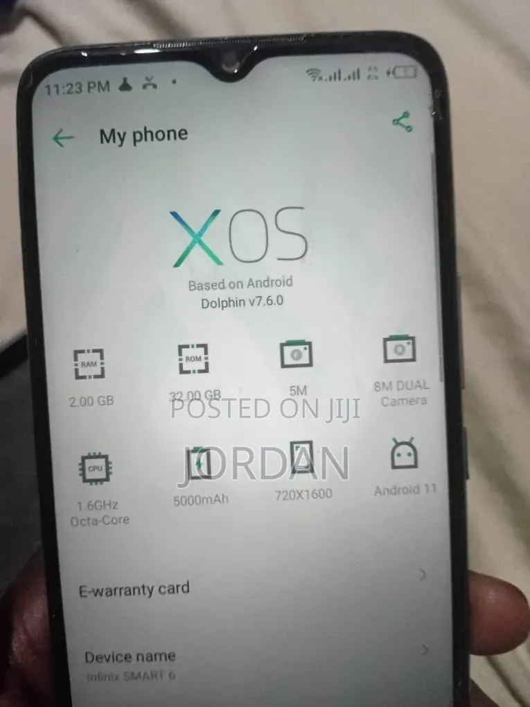 Infinix Smart 6 32 GB Black