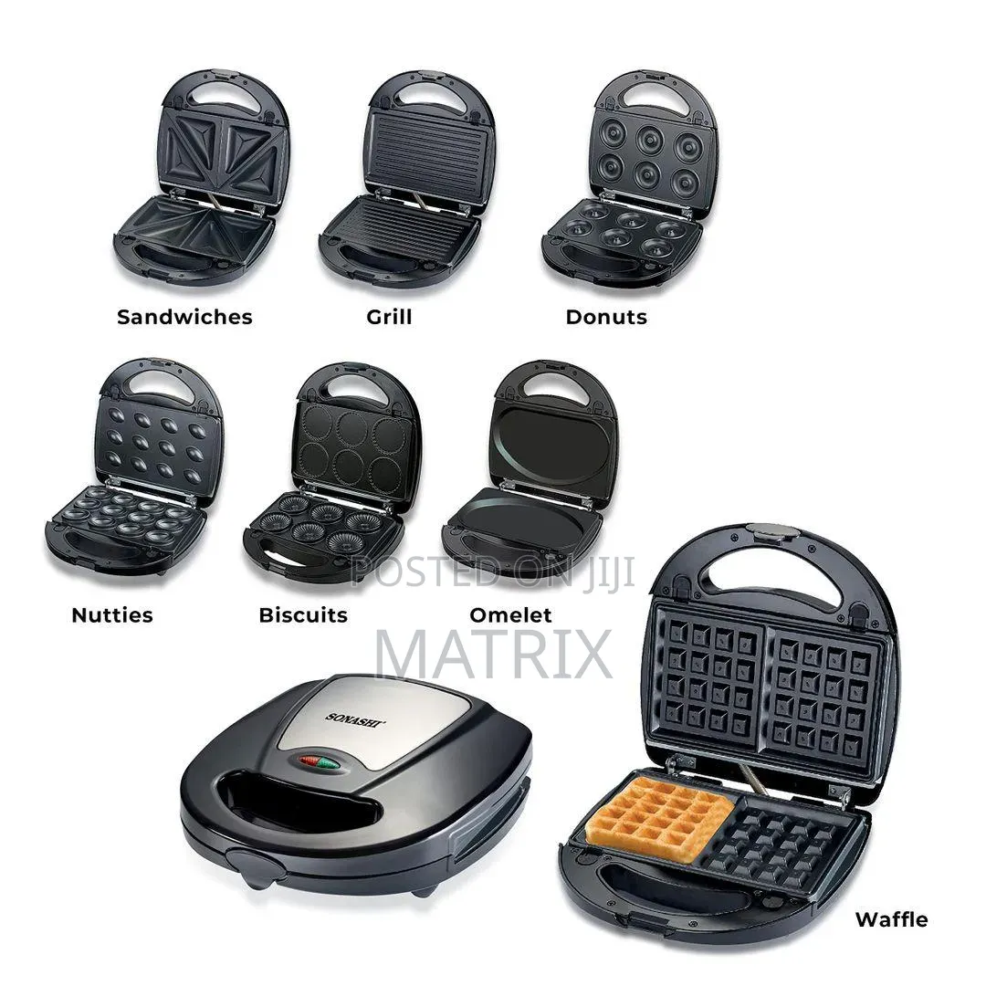 Sonashi 7 in 1 Snack Maker SSM-862