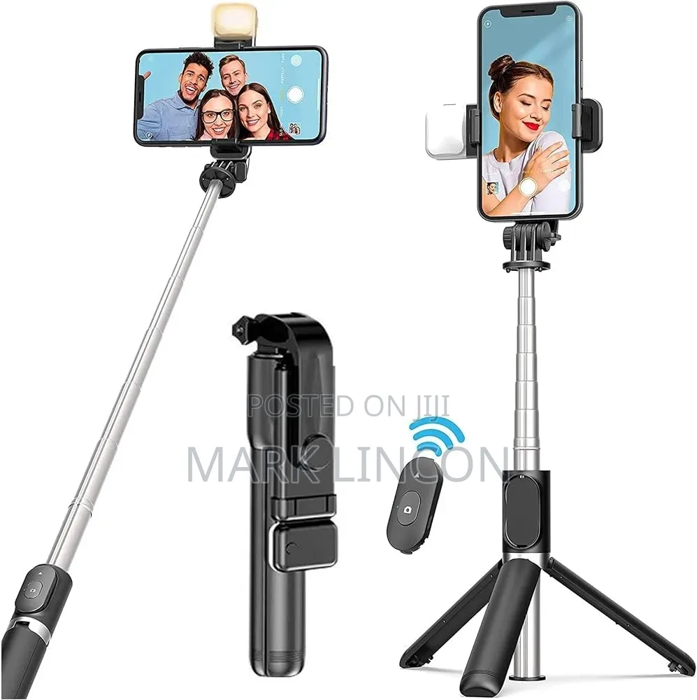 Filotick P180 360° Rotating Pan Tilt Selfie Stick Tripod 1.8M