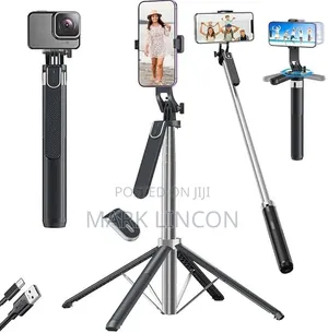Filotick P180 360° Rotating Pan Tilt Selfie Stick Tripod 1.8M