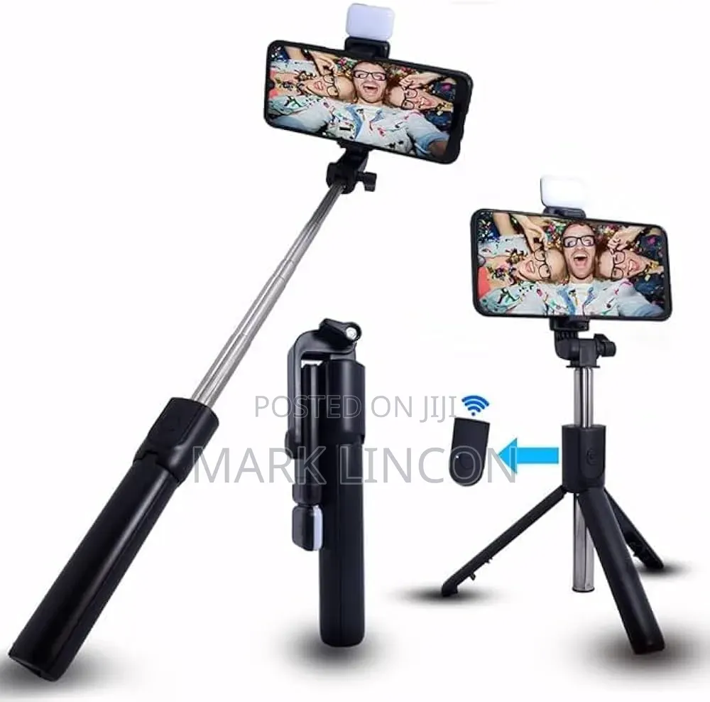 Filotick P180 360° Rotating Pan Tilt Selfie Stick Tripod 1.8M