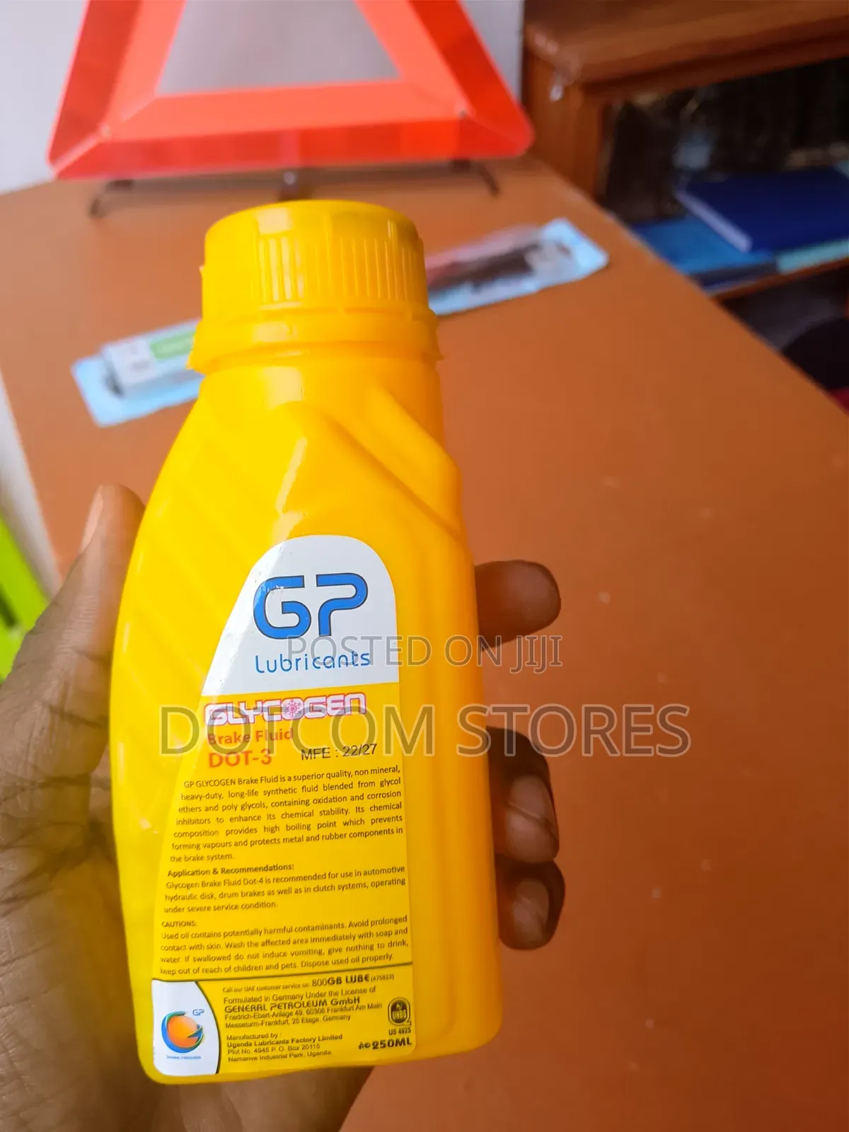 250ml GP Glycogen Brake Fluid Dot 4