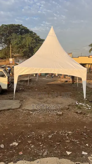 A Galvanized One Hundred Korean Material Seater Tent
