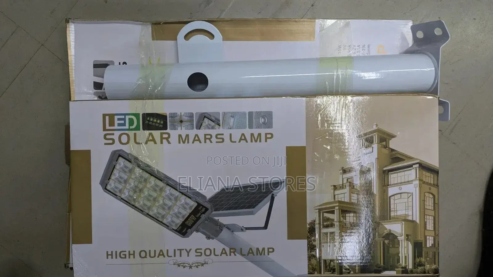 LED Solar Mars Lamp Security Light Set