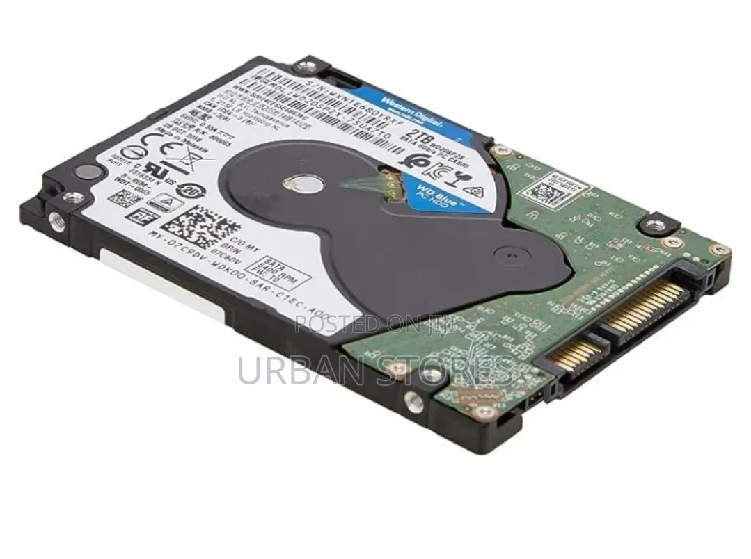WD Western Digital 2TB 2.5" 128MB SATA III Hard Drive for Laptops