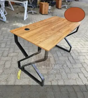 X-Legs Office Desk 120cm Wood Top | Study Computer Workstation