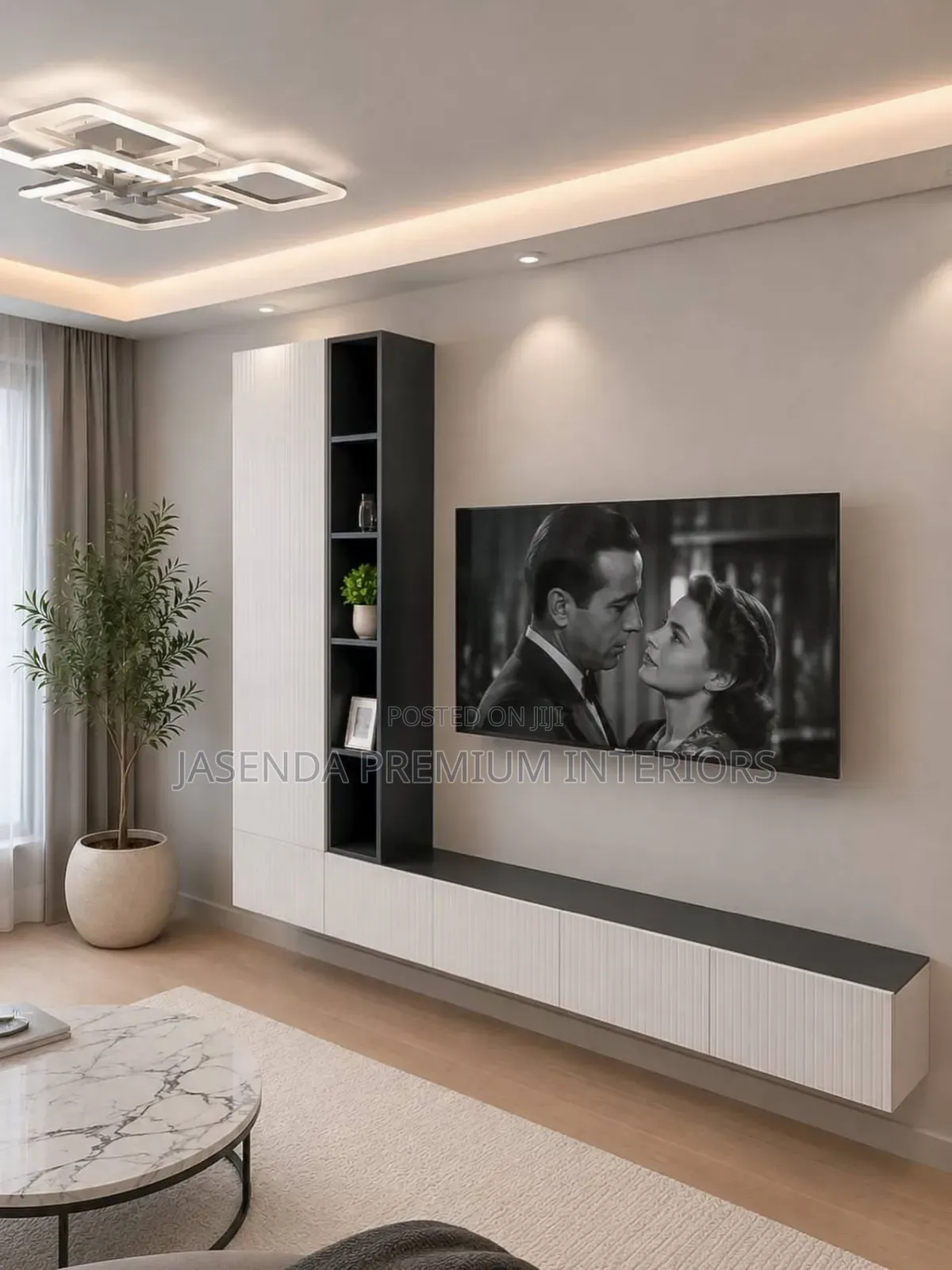 Floating TV Unit With Storage | TV Wall Stand Modern Design