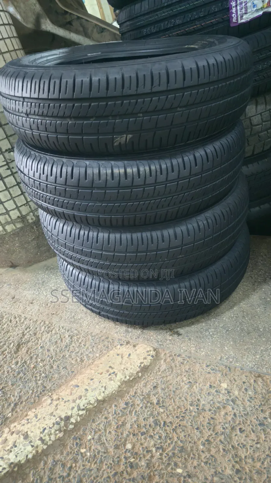 165/70r14 Enasave Dunlop Foreign Used Tyres