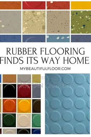 Rubber Flooring Heavy Duty Carpets