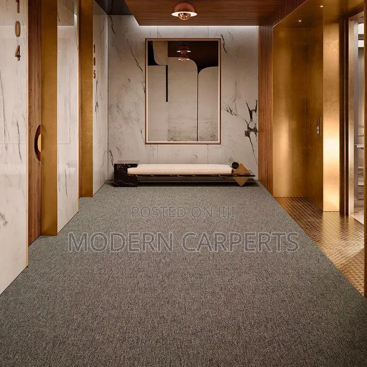 Coffee Brownic Wollen Carpet