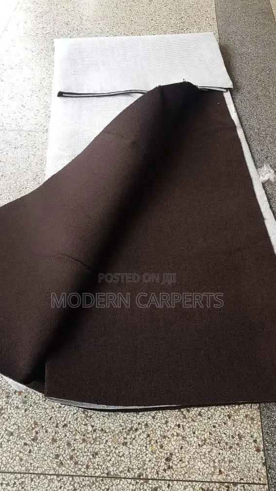 Coffee Brownic Wollen Carpet