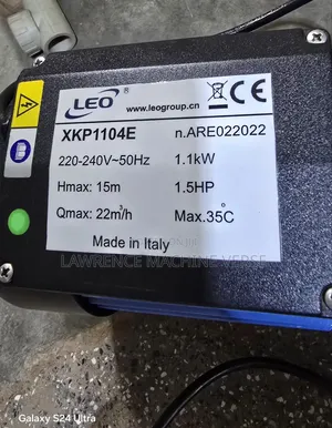 Swimming Pool Pump 1.1kw