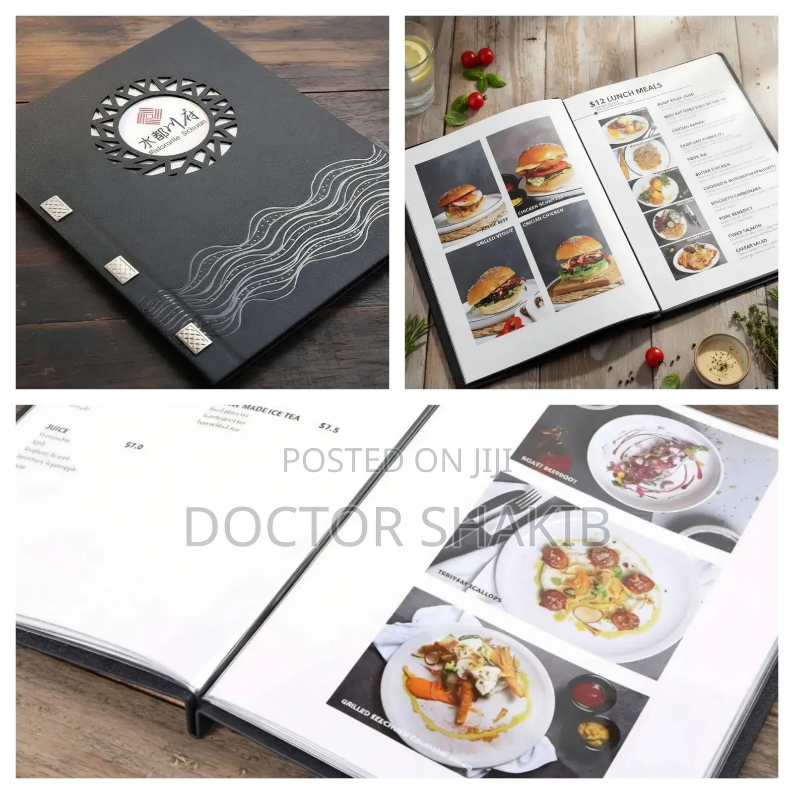 A4 Restaurant/Hotel Menu Holder