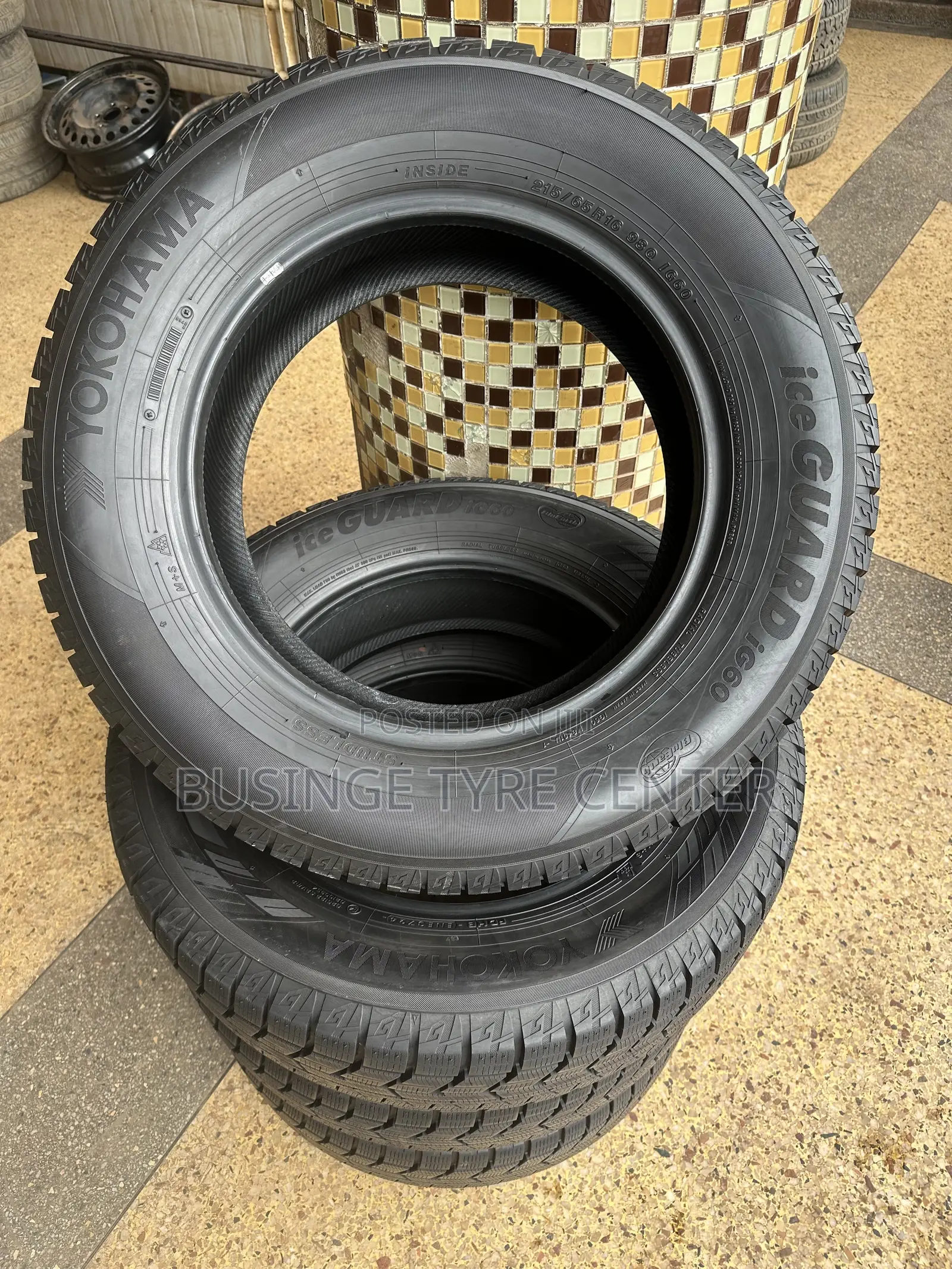 215/60r16 Yokohama Tires Japan Used Still in the Good Condition