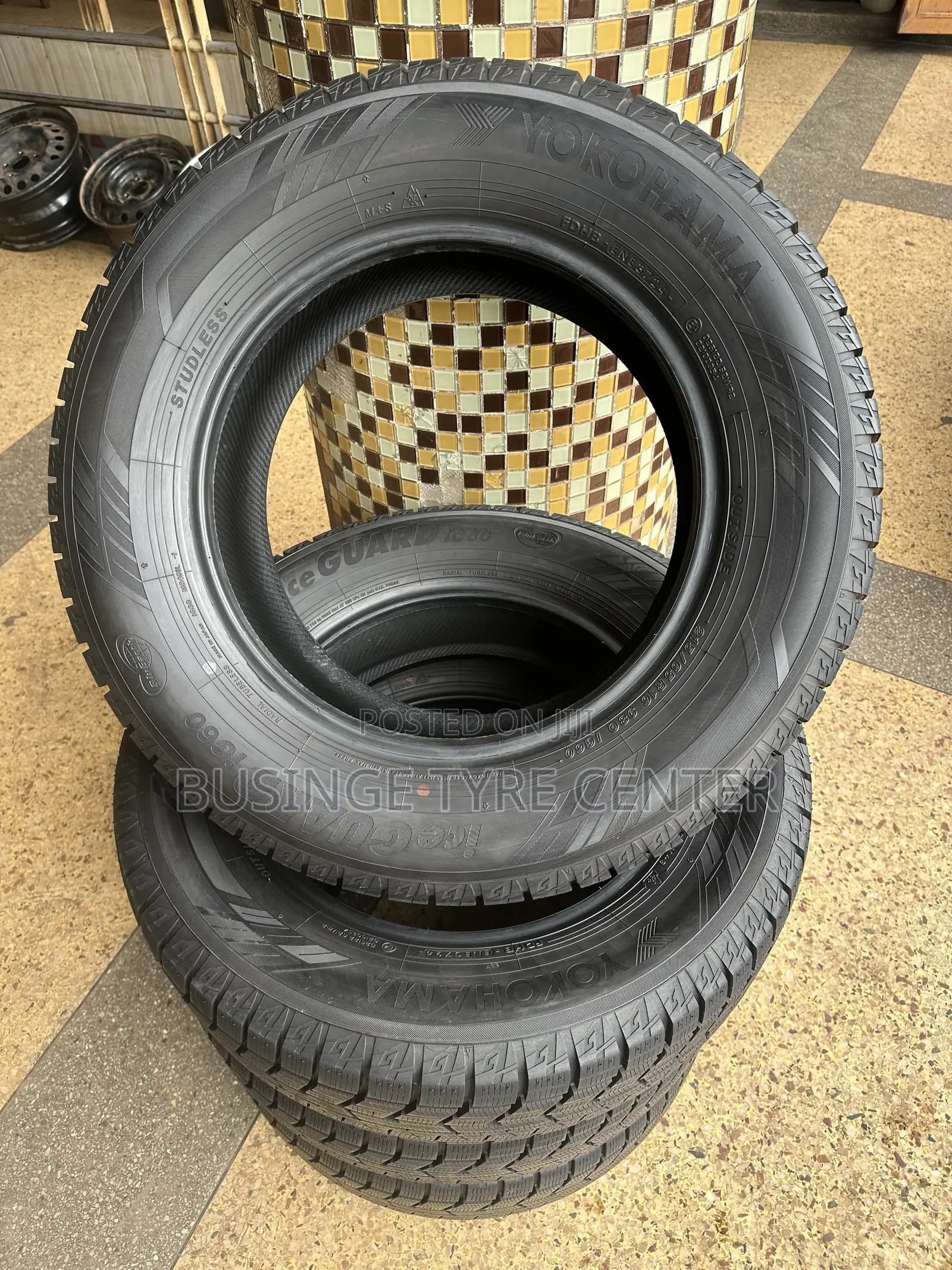 215/60r16 Yokohama Tires Japan Used Still in the Good Condition