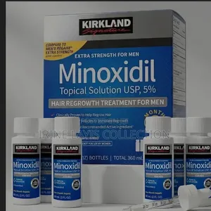 6pc Pack Minoxidil Hair Regrowth Treatment for Men.
