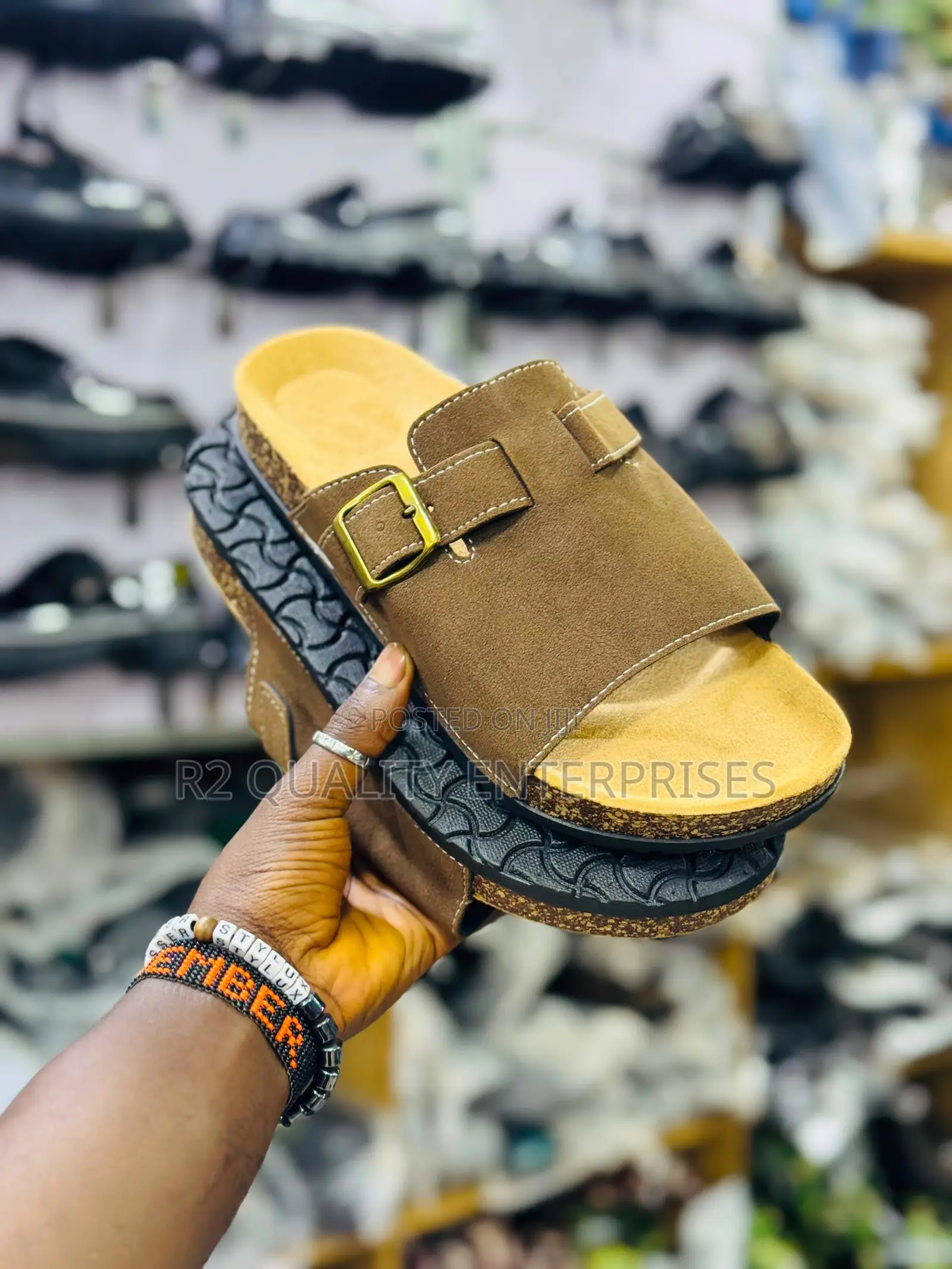 Men Open Shoe