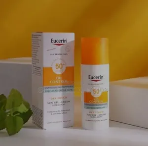Eucerin Sun Gel-Cream Oil Control Facial Sunscreen With SPF 50+.