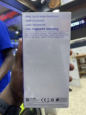New Tecno Pop 20 64 GB Blue