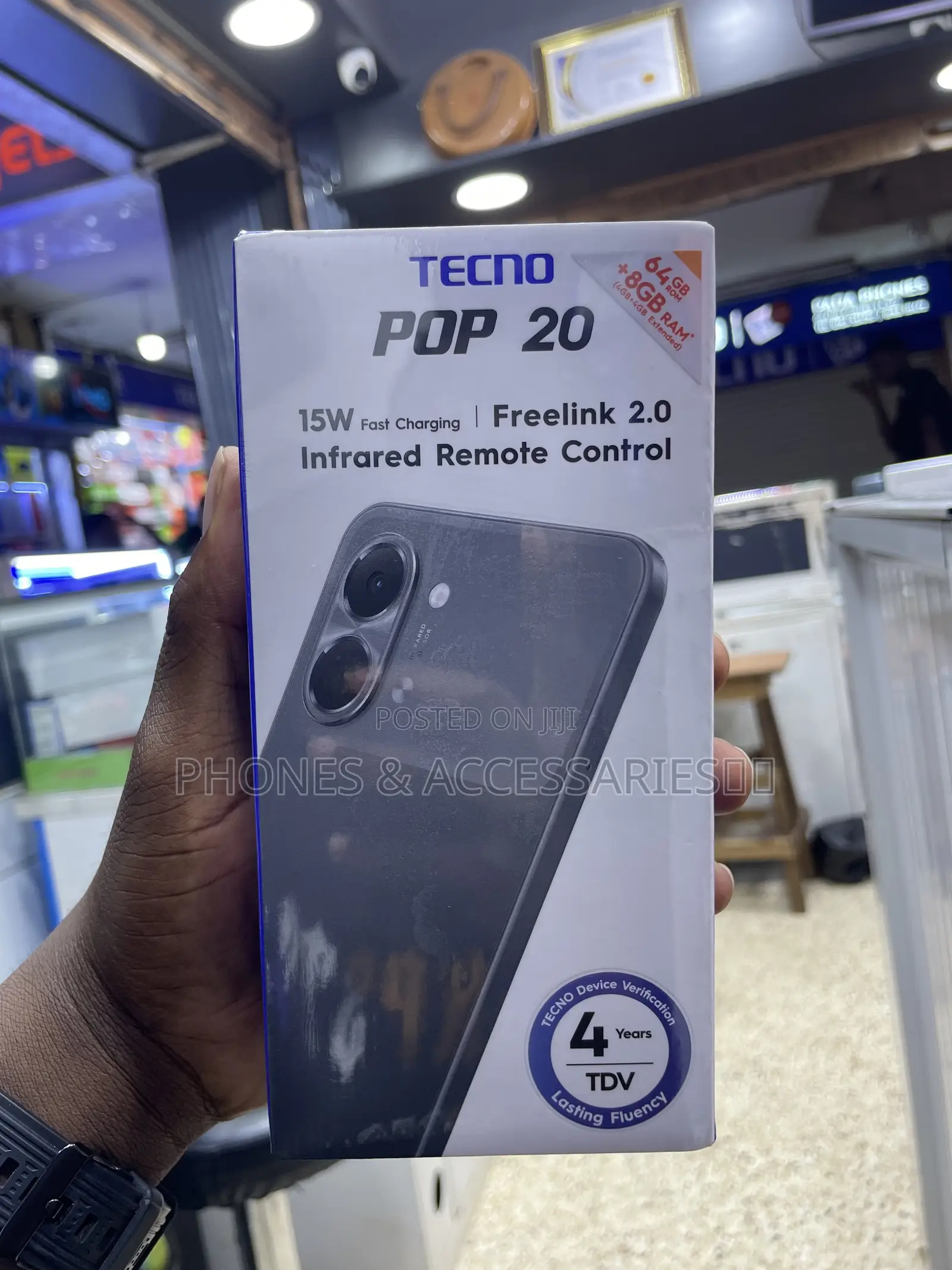 New Tecno Pop 20 64 GB Blue