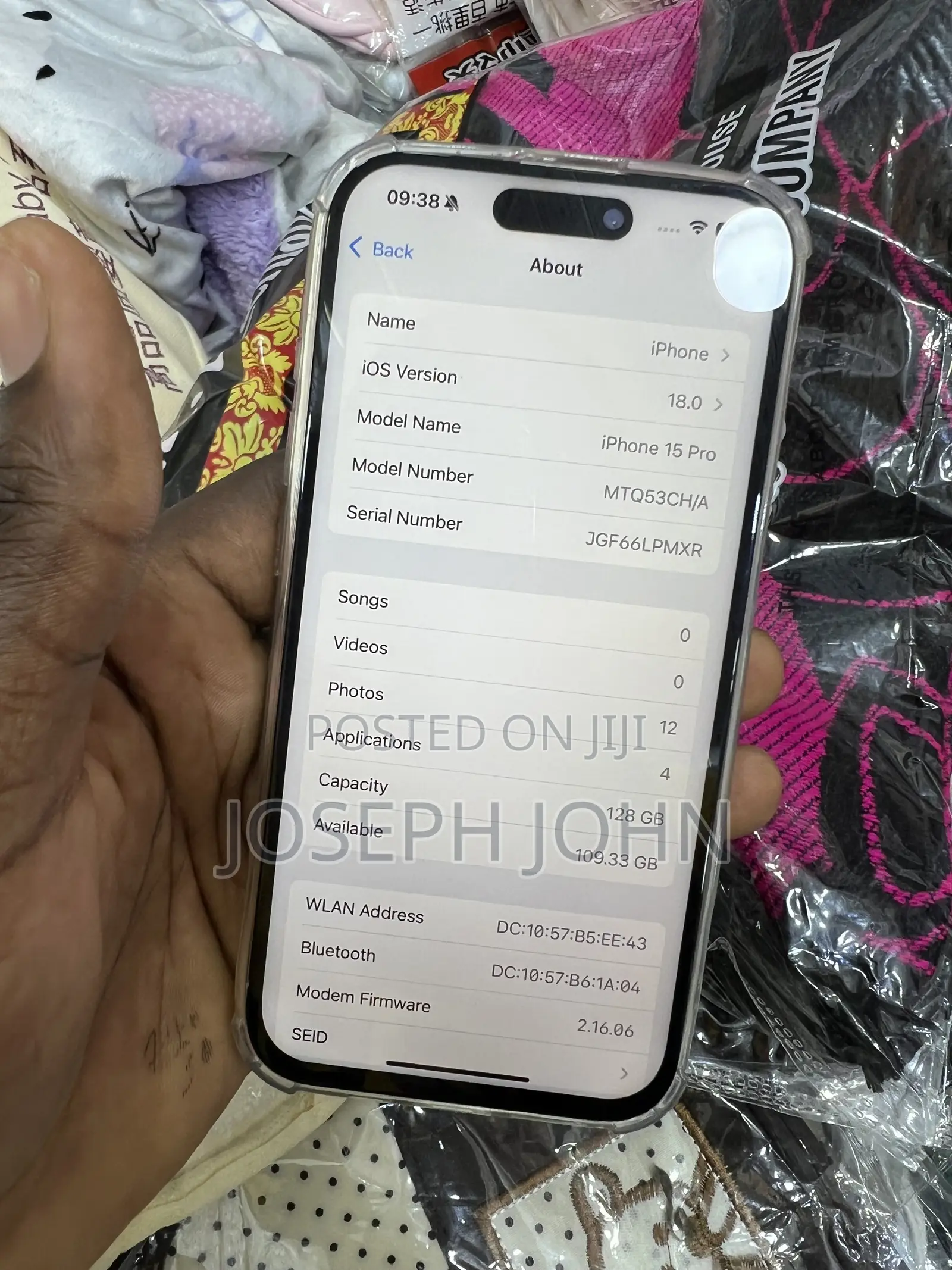Apple iPhone 15 Pro 128 GB Gray