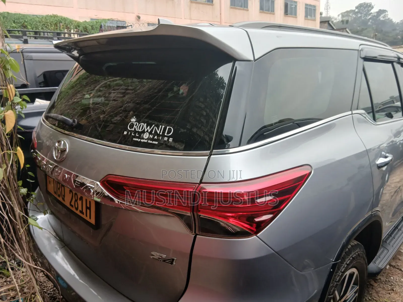 Toyota Fortuner 2016 Silver