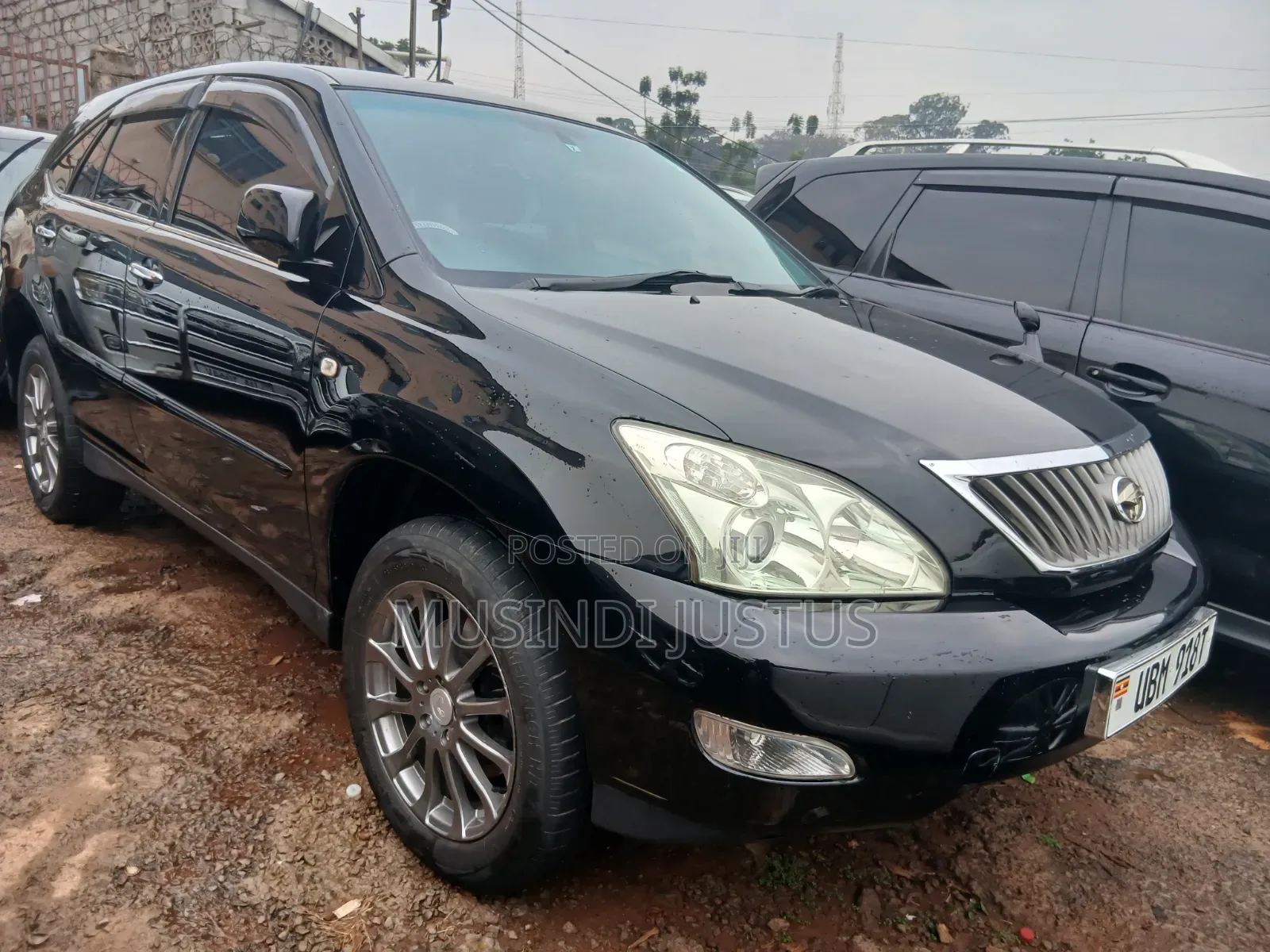 Toyota Harrier 2008 Black