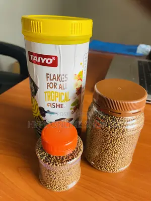 Mixed Pellets and Flakes 3combo Fish Feeds